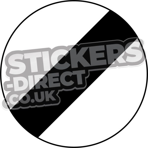 Spled Sticker National Speed Limit